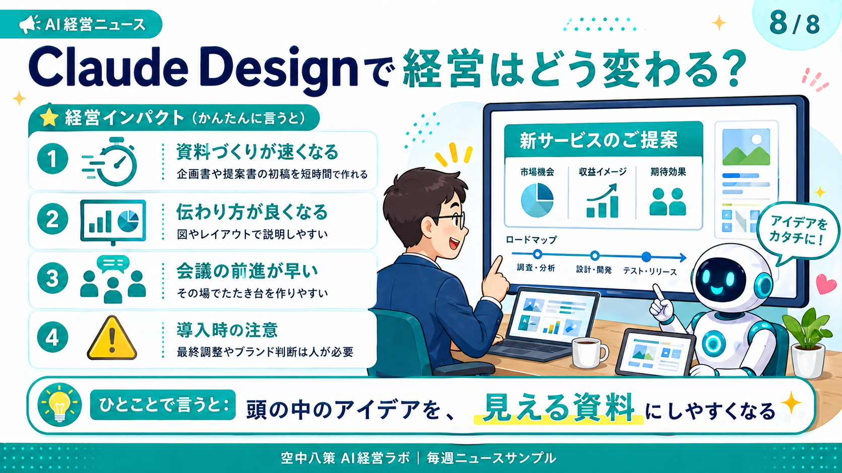 AIニュースまとめサンプル 8